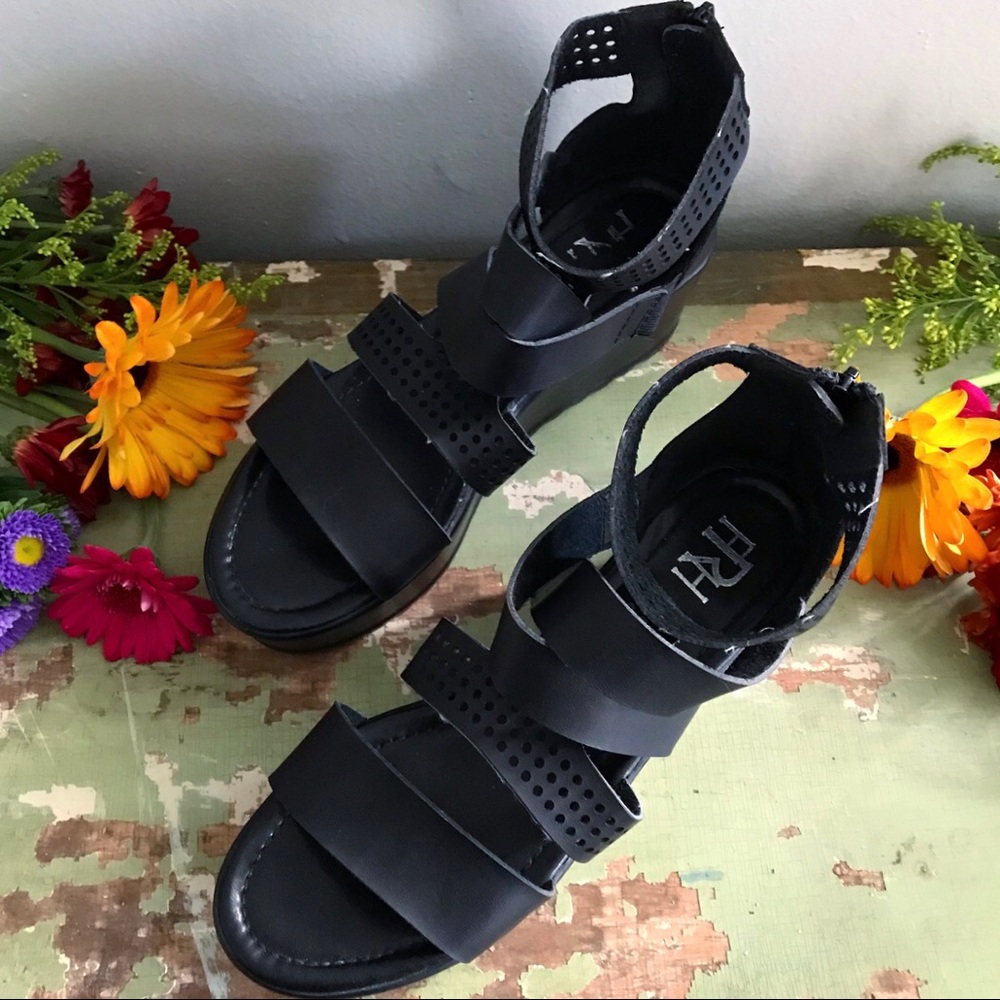 FRH FAHRENHEIT cage sandals platforms Dolls Kill 9